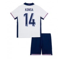 Anglia Ezri Konsa #14 Koszulka Podstawowa dzieci ME 2024 Krótki Rękaw (+ krótkie spodenki)